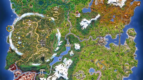 Fortnite Interactive Map .